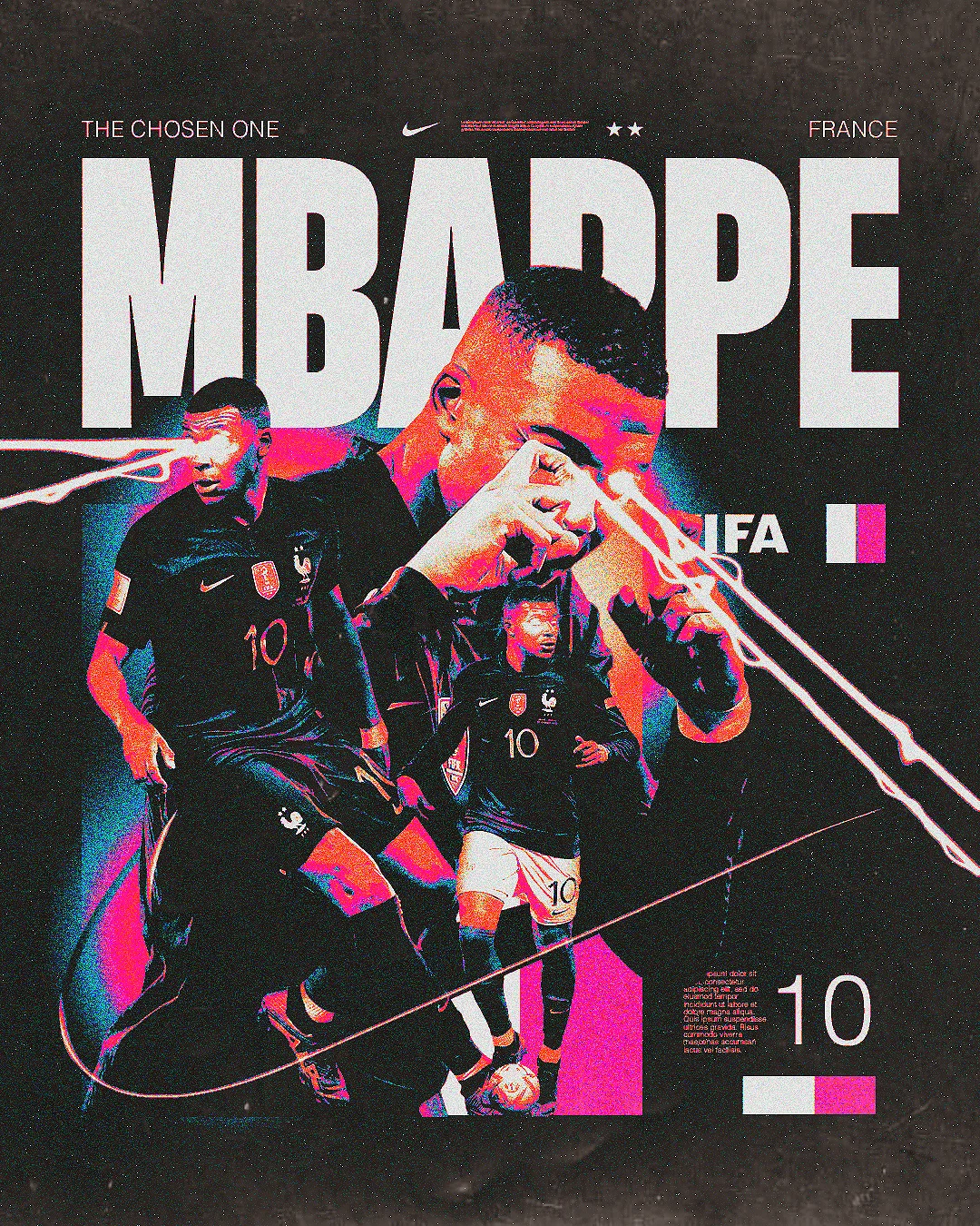 Copa themed artwork design